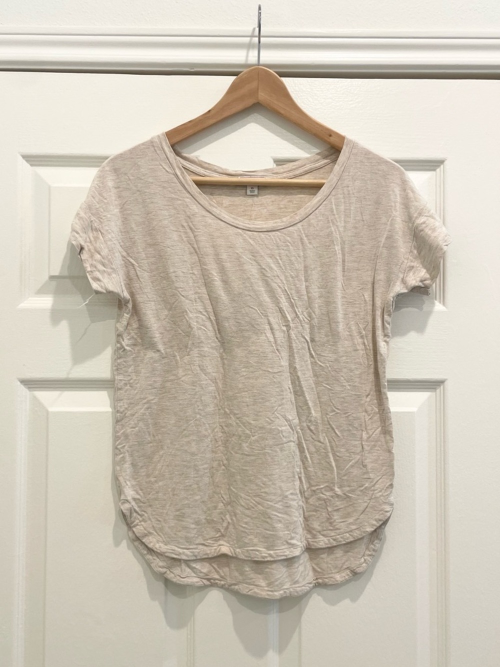 Gap oatmeal heather t-shirt, XS